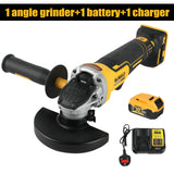 DEWALT DCG406 125MM 4-1/2" Angle Grinder 18V Brushless Maglev 9000RPM 414N Recoil Brake for Metal Stone Cutting Grinding