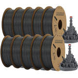 KEEPANG PLA Filament 1.75mm 3D Printer Filament 5/10Rolls 3D Printing Plastic Material 100% No Bubble for FDM 3D Printer MIX