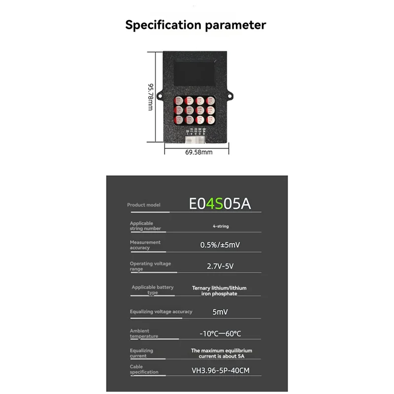 Lifepo4 Active Balancer 5A Lipo Active Balancer 4S 12V Lithium Battery Active Equalizer