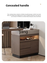 LH telescopic bar integrated cabinet Italian minimalist small apartment sofa side cabinet
