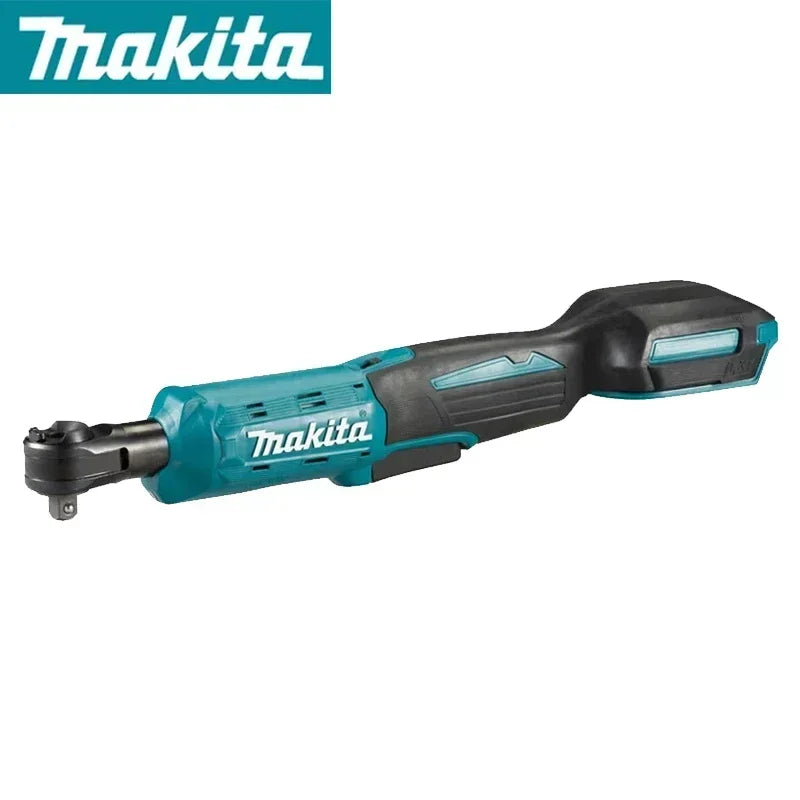 Makita 18V 800RPM 47.5N.M Brushless Ratchet Wrench Cordless Driver Multifunction Variable Speed Power Wrench Power Tools