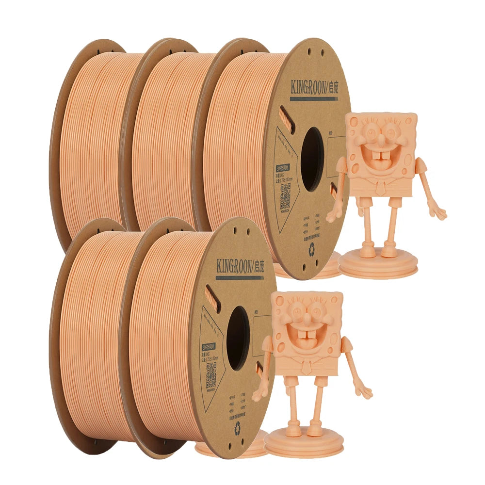 KEEPANG PLA Filament 1.75mm 3D Printer Filament 5/10Rolls 3D Printing Plastic Material 100% No Bubble for FDM 3D Printer MIX