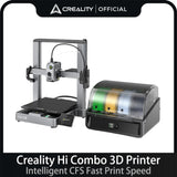Creality Hi Combo 3D Printer Intelligent CFS Fast Print Speed 500 Mm/s Hands-off Calibrations Multi-color Desktop 3D Printing