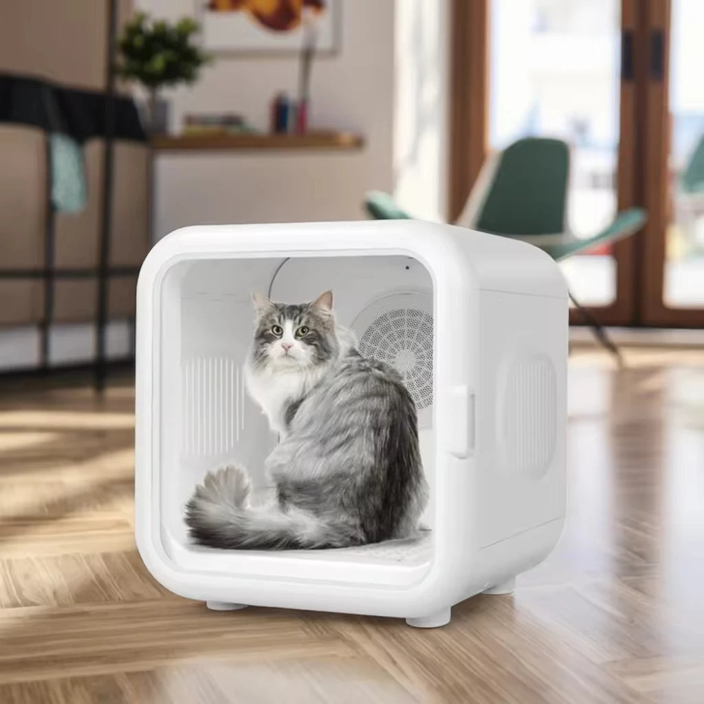 2025 Professional Cat Drying Box Large Space Automatic Pet Fast Drying Room Pet Bathing Machine