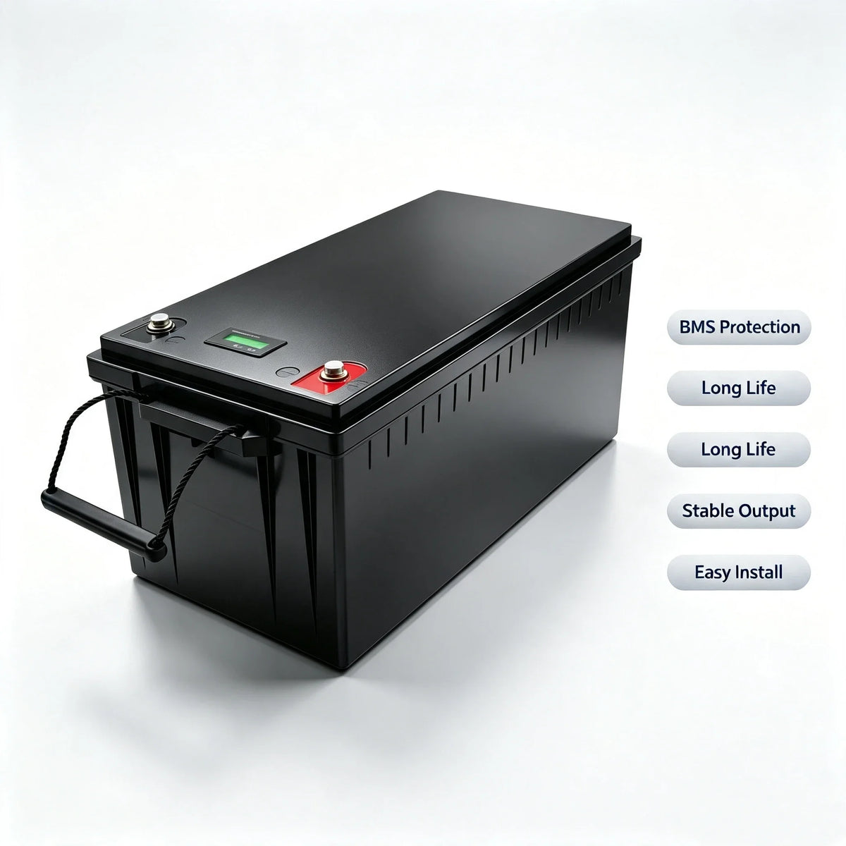 48V LiFePO4 Battery 50/100/150/200/300Ah Bluetooth Monitor Deep Cycle Parallel Support 3000W 5000W 6000W Solar Energy Storage Li