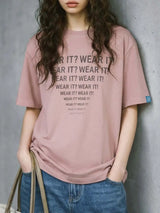 Maden Women's Lyocell Printed T Shirt Relaxed Fit Short Sleeve Tee Summer Breathable Soft Lightweight Casual Basic Top