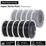 Creality Hyper PLA RFID Filament 1.75mm 1KG High-speed Printing Comes with A Built-in Chip To Recognize Colors for K2 Plus Combo