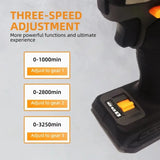 DeWalt DCF85M Electric Brushless Impact Screwdriver Adjustable Speed Lithium Battery Woodworking Drill for DIY Home Use
