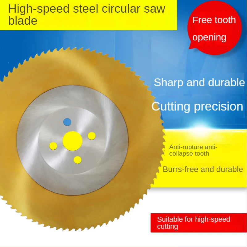 High speed steel circular saw blade cobalt cutting stainless steel cutting blade tube iron pipe cutting machine saw blade