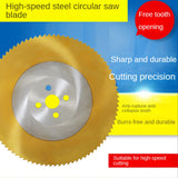 High speed steel circular saw blade cobalt cutting stainless steel cutting blade tube iron pipe cutting machine saw blade