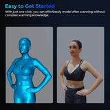 Creality 3D Scanner CR-Scan Ferret Pro WiFi Wireless Scanning Handheld Anti-shake Tracking 0.1mmAccuracy  for iOS Android Phones