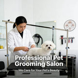 Electric Lift Pet Grooming Table with Drawers High-Density Waterproof Tabletop Dog Grooming Table for Pet Salon