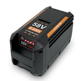 58V 6.0Ah 4Ah Battery Replacement for Echo 58V Battery, Compatible with Cordless Power Tools Blower Chainsaw CBP-58V40