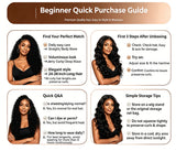 250% 30 40Inch Human Hair 13x6 HD Lace Frontal Wig Brazilian Loose Deep