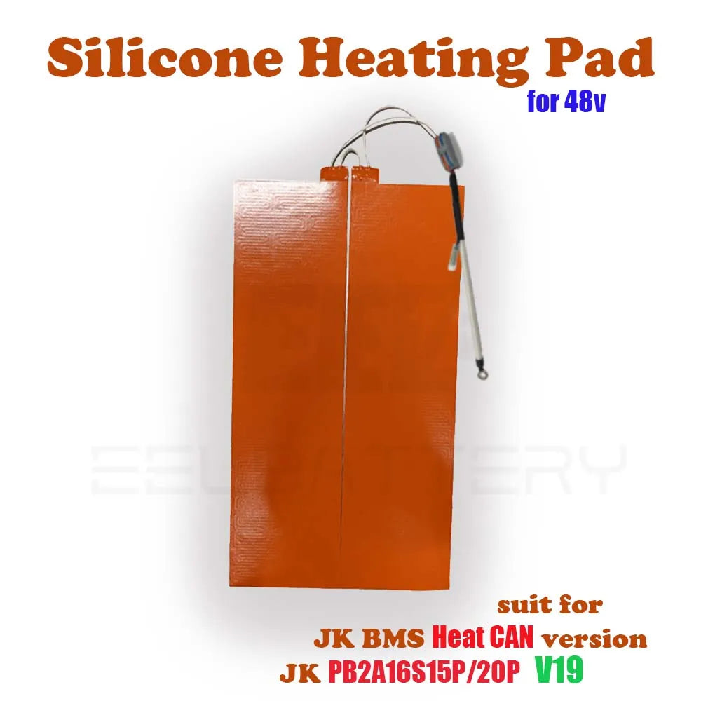 V19 Heating pad with Temperature switch 200W Mat for 48v 51.2V EEL 280Ah DIY battery box for JK inverter BMS LiFePO4 cells