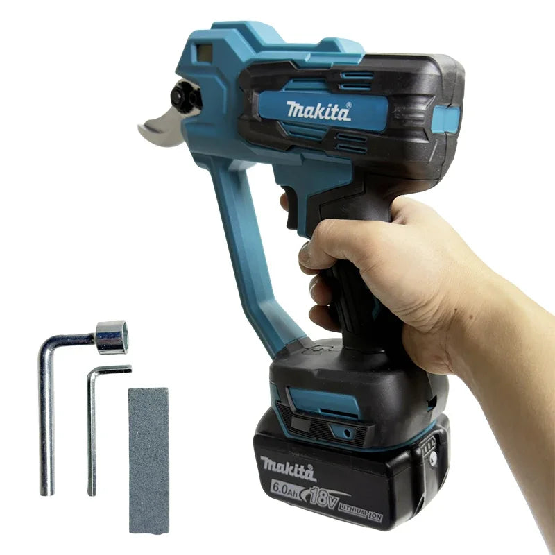 Makita Brushless Pruning Shears 35mm Cordless Electric Branch Pruner Scissors High-power Cutter Power Tool for Milwaukee/DEWALT