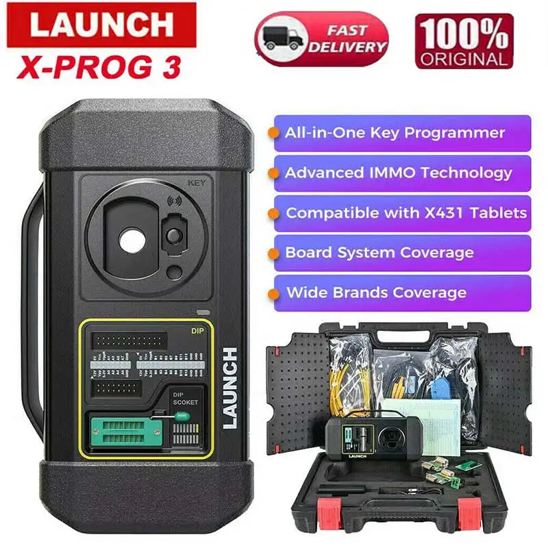 LAUNCH X431 X-PROG3 Car Key Programmer Immobilizer Smart Keys Remote Key programmer tool For X431 PAD 7 PRO5