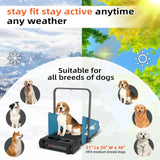 Dog Treadmill for Small Medium Dog, Pet Dog Running Machine Exercise Training  with Remote Control
