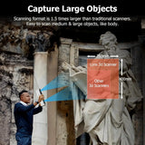 Lynx 3D Scanner Premium Kit, Up to 0.1MM Accuracy, Free 3D Scanning Softwarwe,  Portable 3D Scanner (Premium Version)