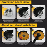 125mm Brushless Angle Grinder DEWALT 406 20V Comfortable Ergonomic Handle for Metal Stone Cutting and Polishing Jobs