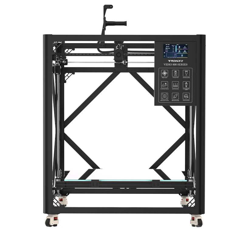 TRONXY VEHO 800 PRO 3D Printer Kits Huge Print Size 800*800*800mm Print Size 7-Inch Touch With Klipper firmware 3D Printer Kits