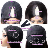 200 Density Upgrade Glueless V Part Wig Curly Wave Human Hair No Leave Out Ready To Wear Water Wave Human Hair Wigs 30 32 Inch