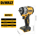 DeWALT DCF900/921/922 Brushless Impact Wrench  20V Power,Pressure-Driven Speed,Double Safety&Ergonomic Design