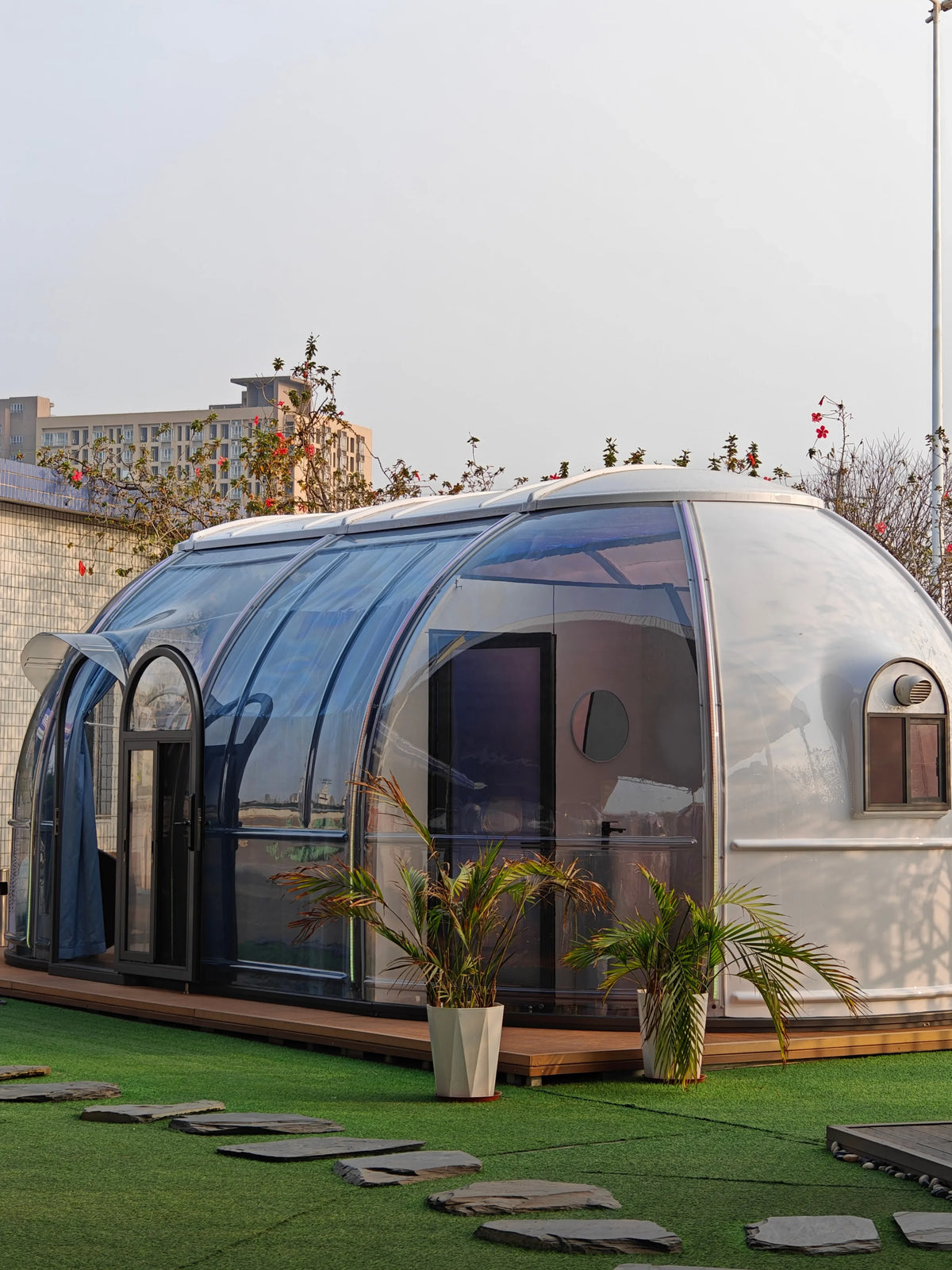 Dome Tent Geodesic Igloo Round Clear House Catering Cabin Hotel Resort Luxury Celebrating Events