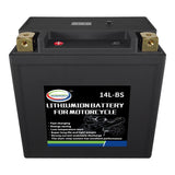 Motorcycle Battery 12V LiFePO4 Lithium Ion 4L-BS 160CCA Size-113x70x89mm Built-in BMS Board Lithium Phosphate Ion Battery
