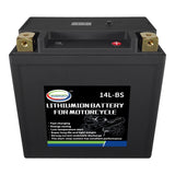 Motorcycle Battery 12V LiFePO4 Lithium Ion 4L-BS 160CCA Size-113x70x89mm Built-in BMS Board Lithium Phosphate Ion Battery