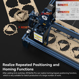 SCULPFUN S9 Upgrade to S30Ultra 33W/22W Laser Module with 32-bit Motherboard High-speed Air Assist Pump &XY Limit Switch For S30