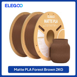 ELEGOO Multiple-Color Matte PLA Filament 1.75mm 2KG/4KG/5KG/10KG For EU US