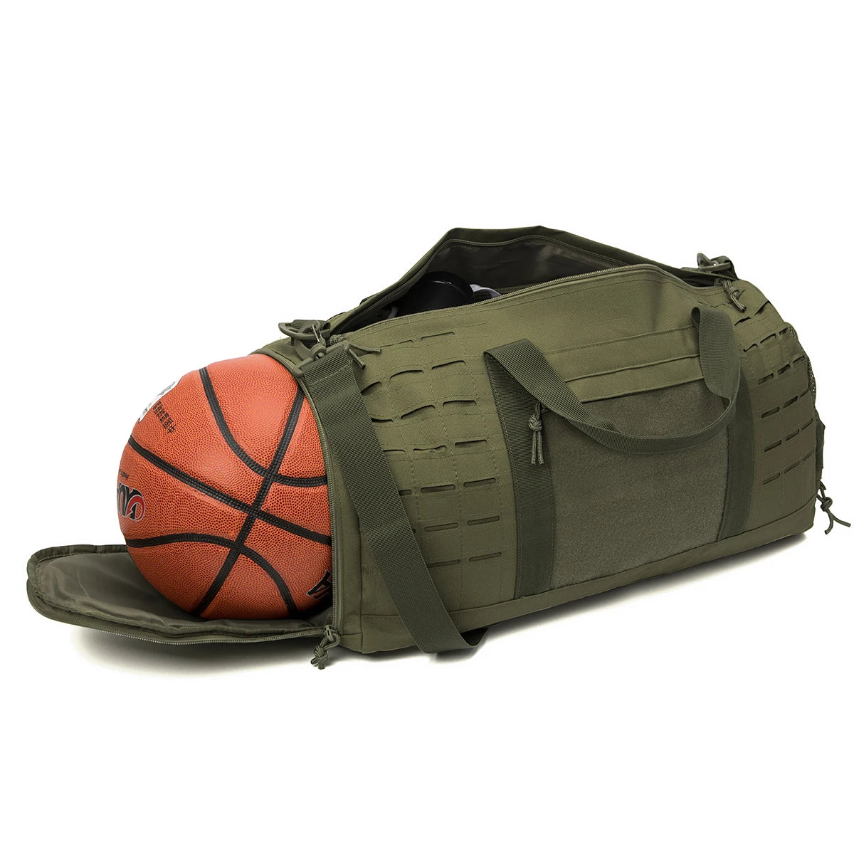40L Tactical Travel Bag For Men Fitness Duffel Bag Basketball Weekender Bag Carry On Luggage Outdoor Camping Equipment