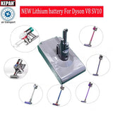 new for Dyson V8 21.6V Replacement Battery for Dyson SV10 Absolute Cord-Free Vacuum Handheld Cleaner Battery