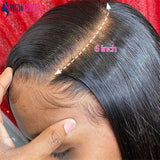 Body Wave Bundles With Closure 2x6 4x4 Brazilian Hair Weave Bundles With 13x4 Frontal Natural Human Hair Bundles And Closure
