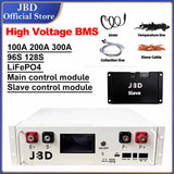 JBD HV BMS DIY KIT 6S-300S 50A 100A 200A 300A Battery Management System 96S 128S Master Slave LiFePO4 High Voltage BMS Customize