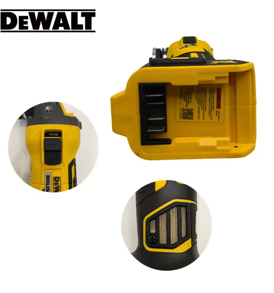 DeWalt 20V DCG409VS Brushless Lithium Battery Speed-Regulating Angle Grinder, Cordless Polisher, Metal Cutting Machine