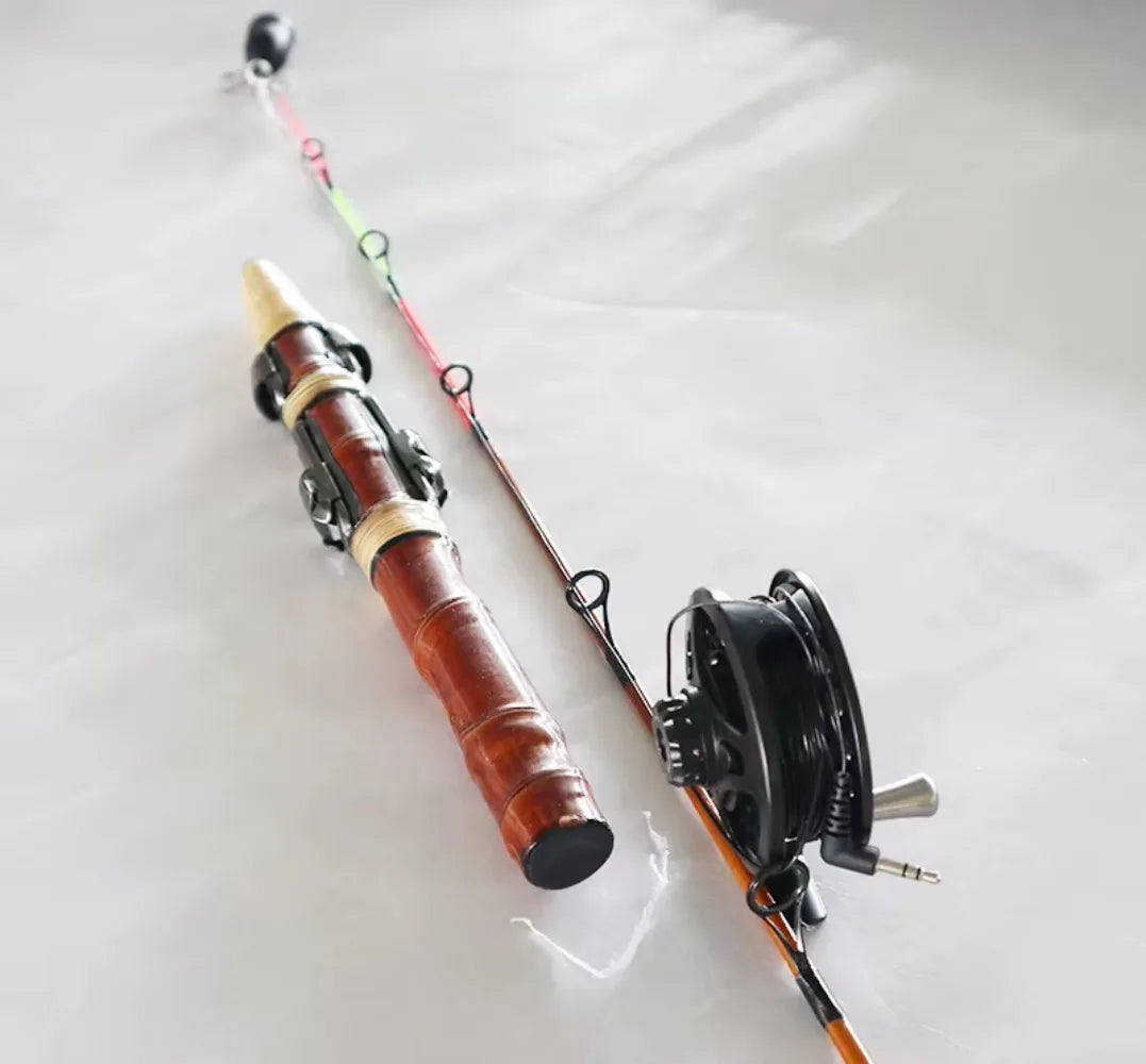 Winter Fishing Set 0.9m Simple Portable Ice Fishing Rod Underwater Fishing Fish Find