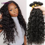 Indian Natural Wave Hair 1/3/4 Bundles Deal Real Virgin Raw Human Hair Weave Extension Double Wefts Can Be Colored Dyed 8-40Inch