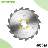Festool 492049 Professional Circular Saw Blade Carbide-Tipped Wood Ripping Blade for Festool Saw Woodworking & Carpentry