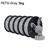 KingRoon 5KG 10KG PLA PETG Filament 1.75mm 3D Printer Plastic No Bubble Spool 3D Printing Materials for 3D Printers