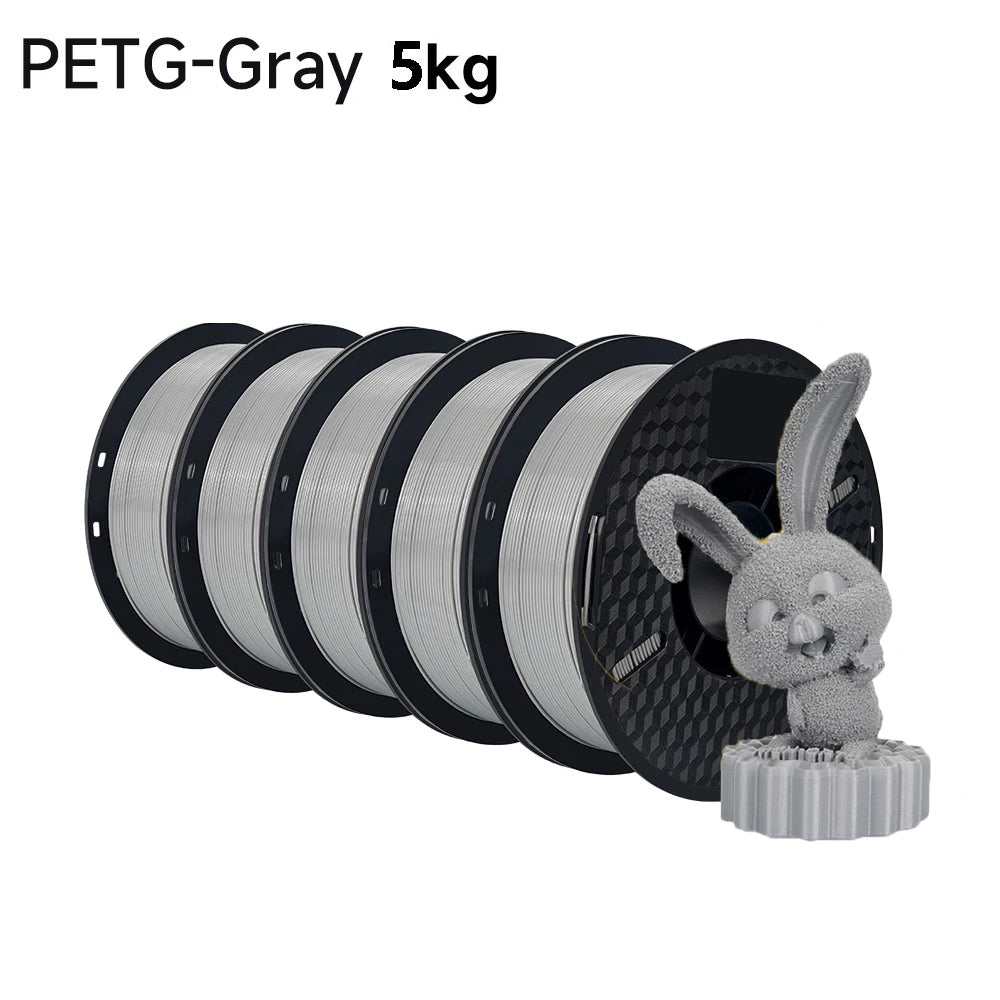 KingRoon 5KG 10KG PLA PETG Filament 1.75mm 3D Printer Plastic No Bubble Spool 3D Printing Materials for 3D Printers