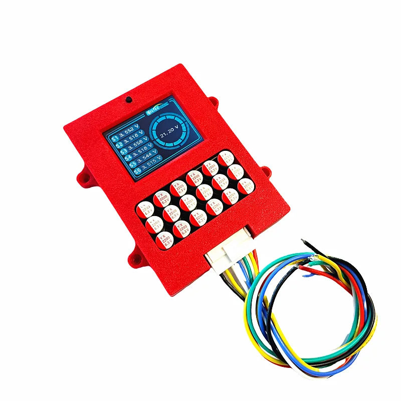 Heltec Lithium Titanate 6S Active Balancer with Voltage Display TFT LTO Battery Voltage Tester 5A Energy Transfer Equalizer
