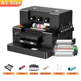 A3 UV Printer Impresor A3 L805 UV DTF Printer Machine UV Flatbed Printer For Bottle Wood Metal A4 UV DTF Printer Sticker Printe
