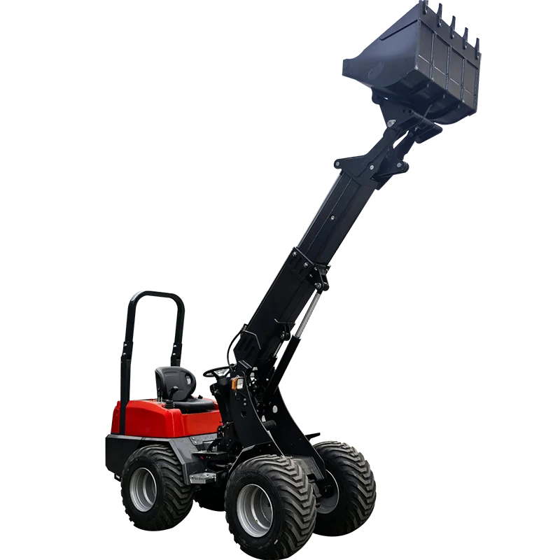 Customized cost-effective sliding loader for earthwork handling, mini loader for snow cleaning, telescopic arm loader for sale