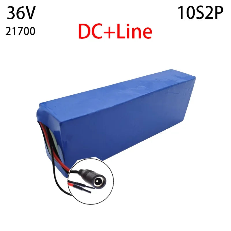 10S2P 36V 30Ah Suitable for Motorcycle Electric Bicycle 21700 5C Rechargeable Lithium Battery Pack, Suitable for Scooter BMS