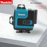 Makita 3D/4D 360° Green Laser Level: High Precision Horizontal/Vertical Construction Tool