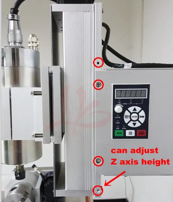 LY CNC Vertical Colom Type 3/4/5 Axis 1.5KW-2.2KW 6040 Wood Router Carving Woodworking Milling Drilling Engraving Machine