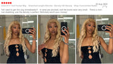 613 13x6 Lace Front Wig Human Hair Body Wave Blonde Lace Frontal Wigs
