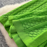YuooMuoo Brand Fashion Single-breasted Knitted Summer Dress Women Vintage Pockets A-line Long Shirt Dress Chic Vacation Robes